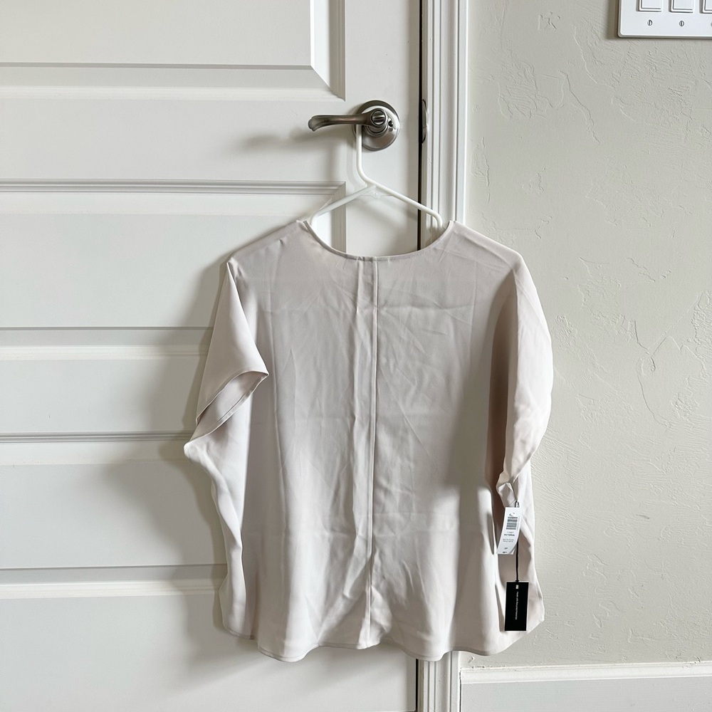 Babaton Pictorial Blouse, size small in matte pearl - Picture 9 of 9